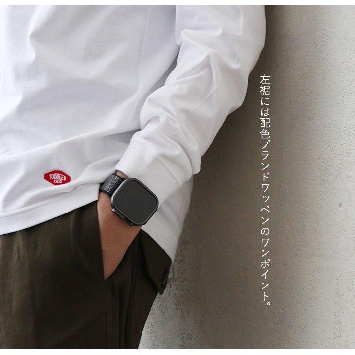 tシャツ 長袖 ロングtシャツ インナー レディース メンズ ストレッチ 袖リブ 綿100 コットン 重ね着 ロンt パティ TOneontoNE トーン | PATY | 14