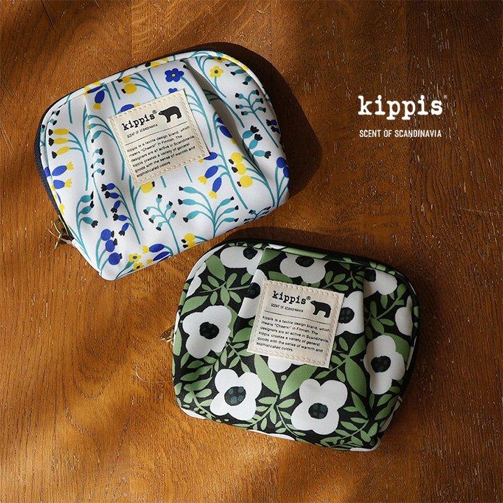 kippis キッピス ポーチ ティッシュケース 小物入れ レディース 撥水 小物入れ ポーチ 総柄 ストラップ しっかり 北欧風 北欧 おしゃれ パティ (メール便12) | PATY | 20