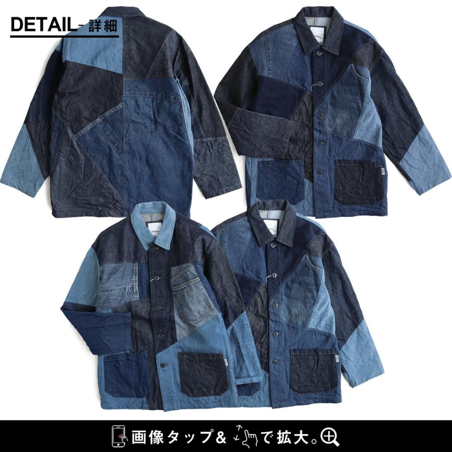 PATY Johnbull ジョンブル カバーオール デニムジャケット メンズ