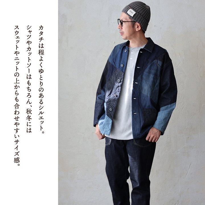 PATY Johnbull ジョンブル カバーオール デニムジャケット メンズ