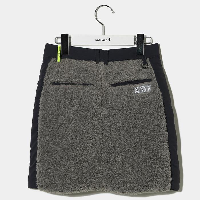 VIVA HEART ビバハート ソフトシープボアストレッチスカート ゴルフ VIVA HEART 30％OFF！ SALE！ ビバハート ソフトシープボア