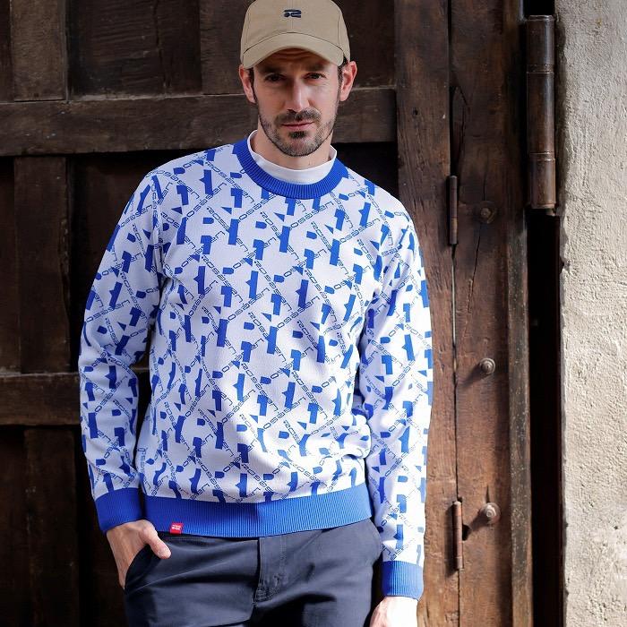 Rosasen（ロサーセン） 30％OFF！ SALE！ メンズ ジャガードニット