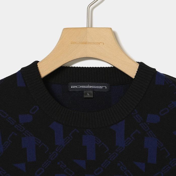 Rosasen（ロサーセン） 30％OFF！ SALE！ メンズ ジャガードニット