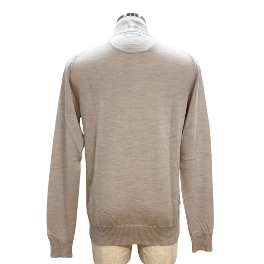 J.LINDEBERG ジェイリンドバーグ ハーフジップモックネックセーター メンズ ゴルフ ゴルフウェア ニット メリノウール M/L 送料無料 071-12911 セールの画像