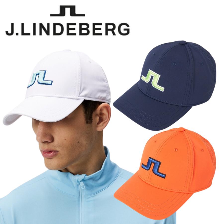 J.LINDEBERG Jリンドバーグ 3D刺繍キャップ メンズ ゴルフ