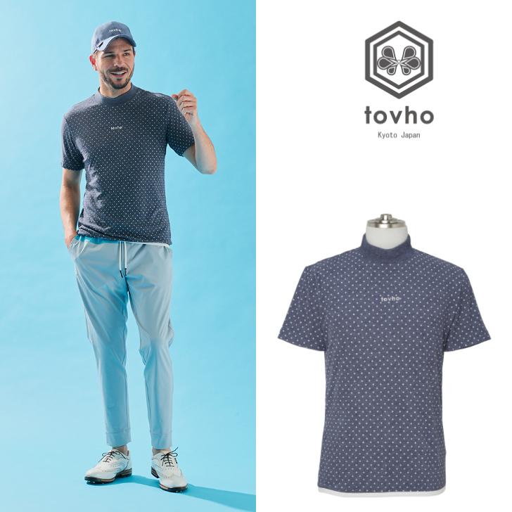 tovho トヴホ スウィング モックTEE UVシャツ メンズ ゴルフ tovho トヴホ スウィング モックTEE UVシャツ メンズ ゴルフ
