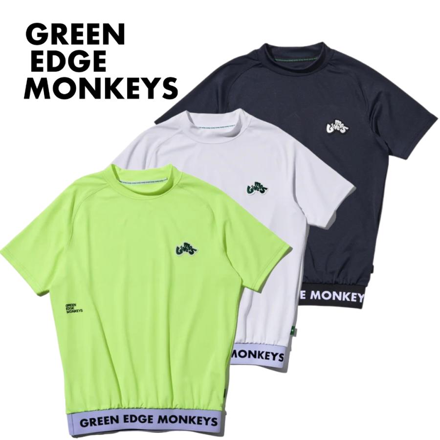【新品・未使用】green edge monkeys モックネック GREEN EDGE MONKEYS グリーンエッジモンキーズ Ribbed hem mock