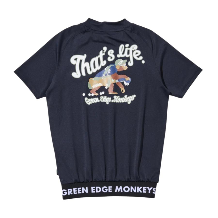 GREEN EDGE MONKEYS グリーンエッジモンキーズ Ribbed hem mock