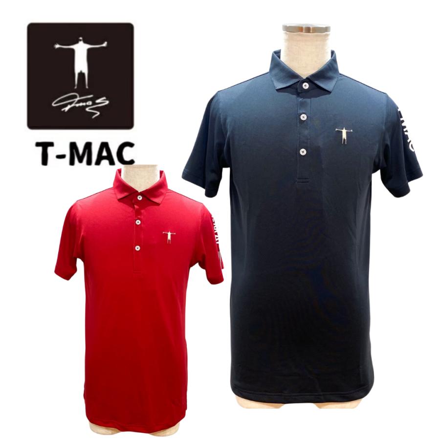 新品 ティーマック T-MAC GOLF ゴルフウェアメンズ Mサイズ 黒色 - メルカリ