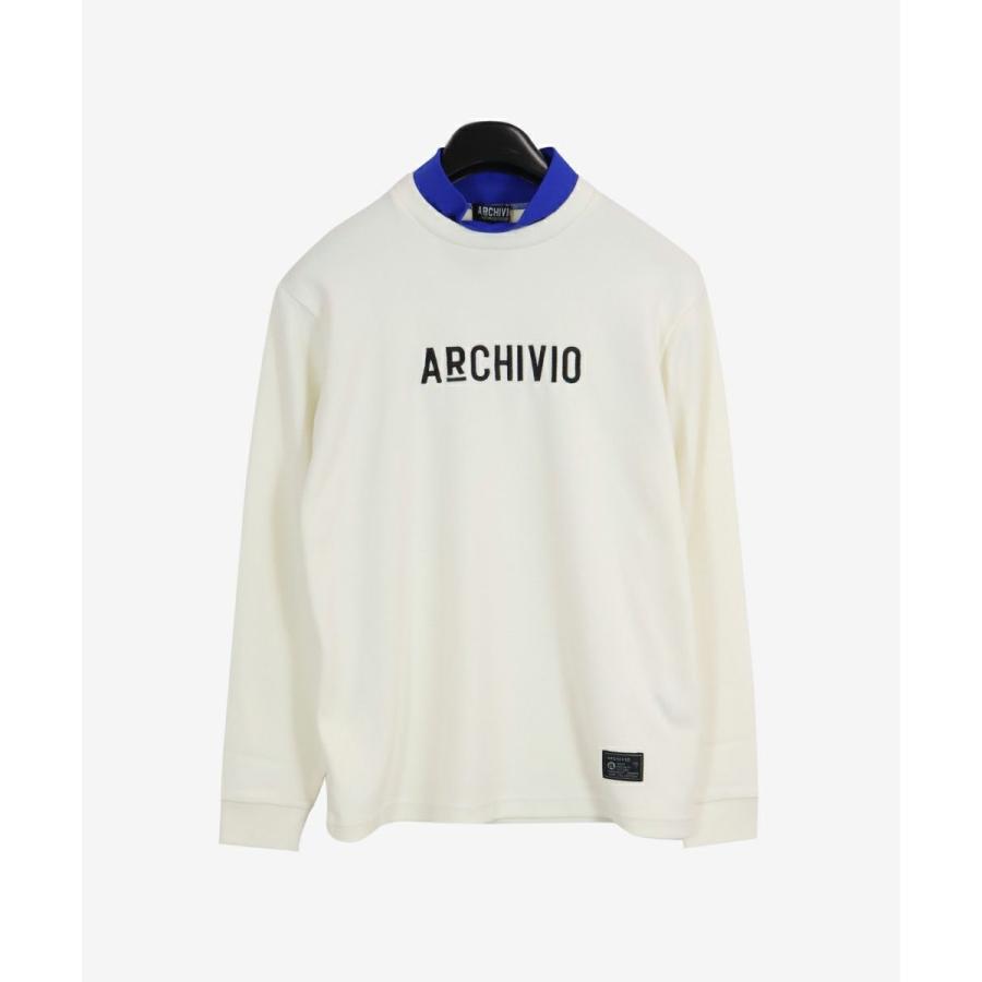 30％OFF！ SALE！ ARCHIVIO アルチビオ メンズ モックネック 長袖 プル