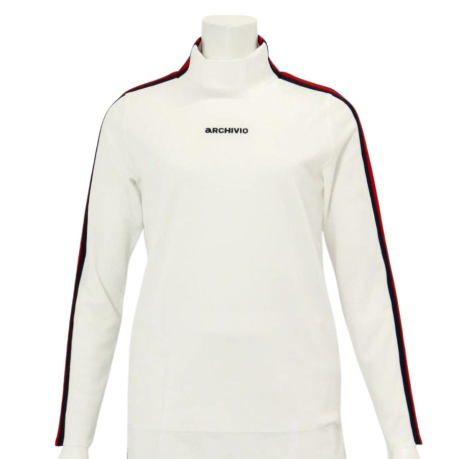 archivio 【送料無料】 アルチビオ 配色ライン袖プルオーバー