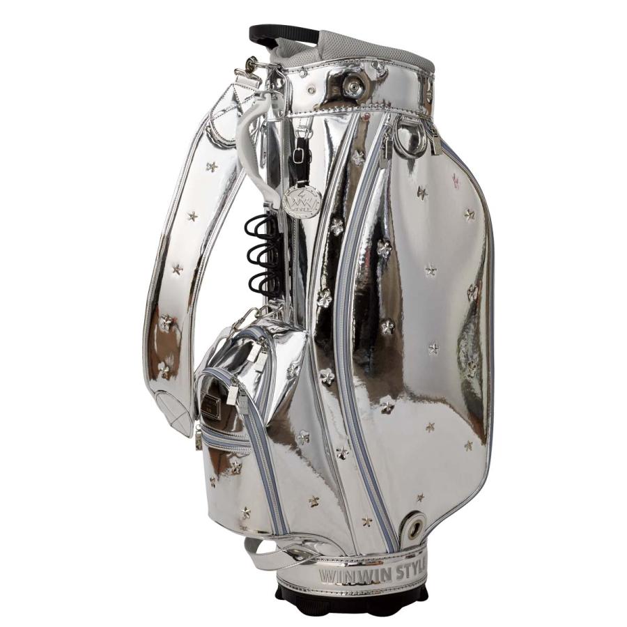 WINWIN　STYLE　ゴルフキャディバッグ　カート　10型　5分割　エナメル WINWINSTYLEゴルフキャディバッグカート10型5分割エナメル