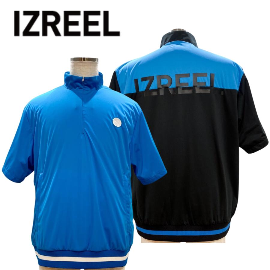 IZREEL（イズリール） 半袖ウインドPO メンズ レインウェア カッパ 