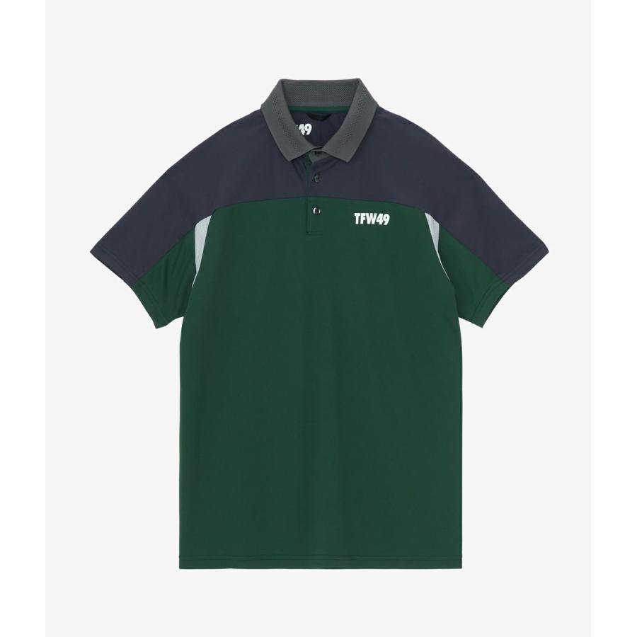 TFW49 junhashimoto SIDE MESH POLO メンズ ポロシャツ 半袖ポロ  
