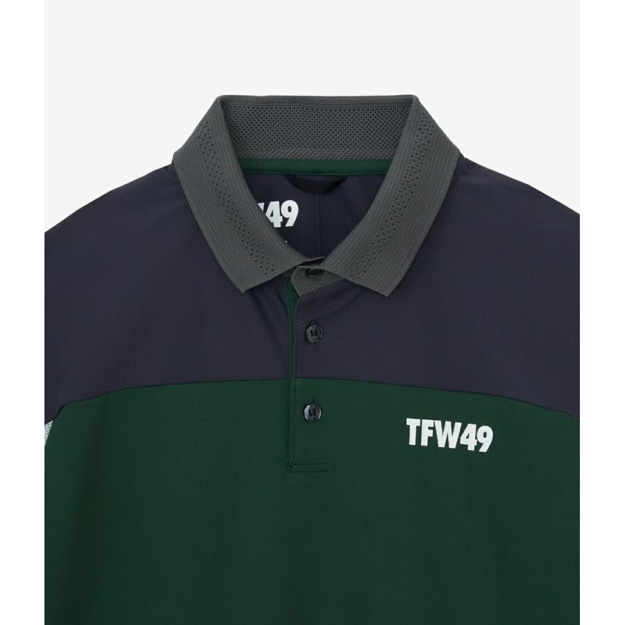 TFW49 junhashimoto SIDE MESH POLO メンズ ポロシャツ 半袖ポロ  