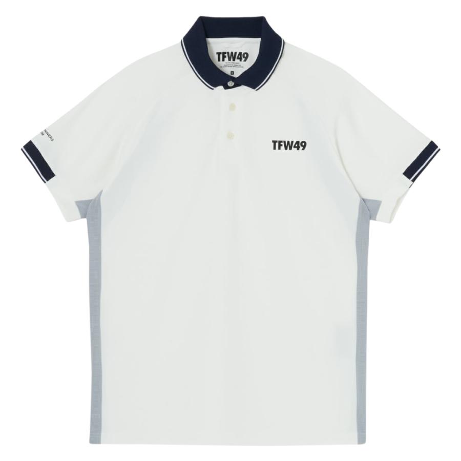 TFW49 LINE SLEEVE POLO メンズ ゴルフ ゴルフウェア ポロシャツ TFW49 LINE SLEEVE POLO メンズ ゴルフ ゴルフウェア ポロシャツ