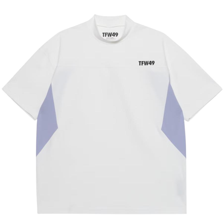 TFW49 ゴルフウェア メンズ モックネック 半袖シャツ WIDE SHORT