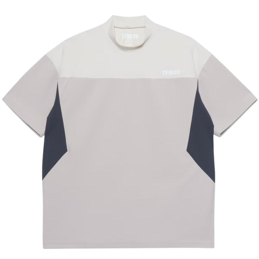 TFW49 ゴルフウェア メンズ モックネック 半袖シャツ WIDE SHORT