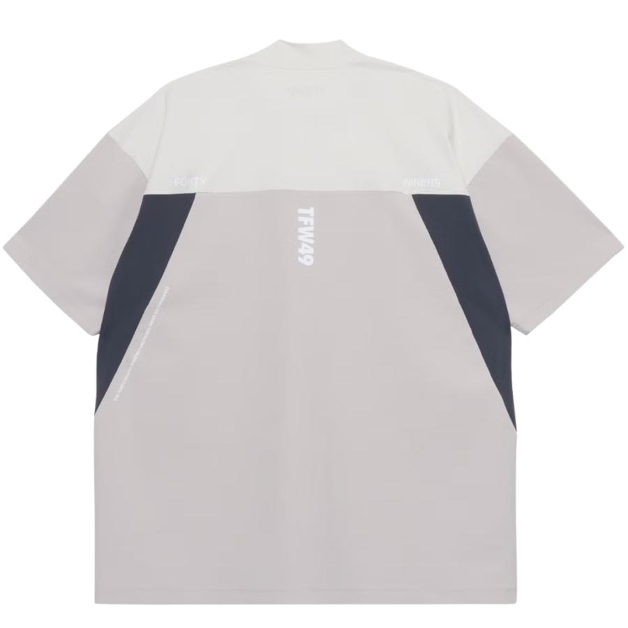 TFW49 ゴルフウェア メンズ モックネック 半袖シャツ WIDE SHORT