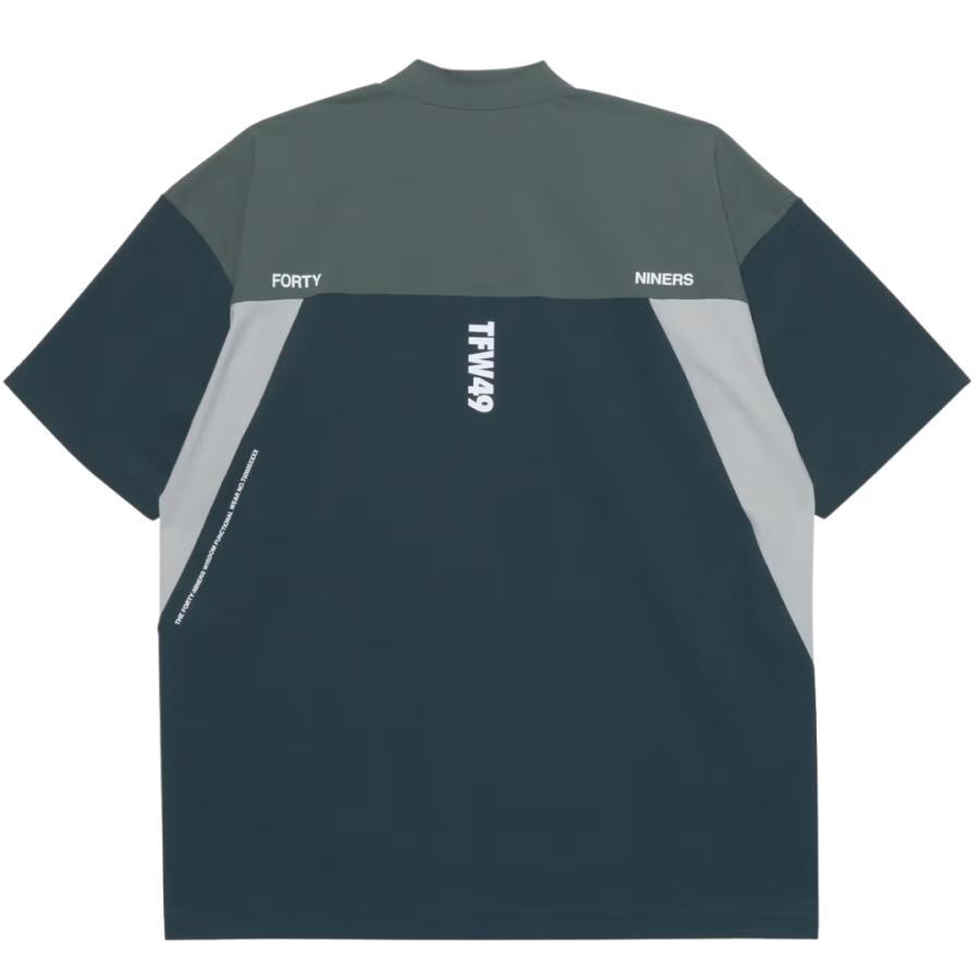 TFW49 ゴルフウェア メンズ モックネック 半袖シャツ WIDE SHORT