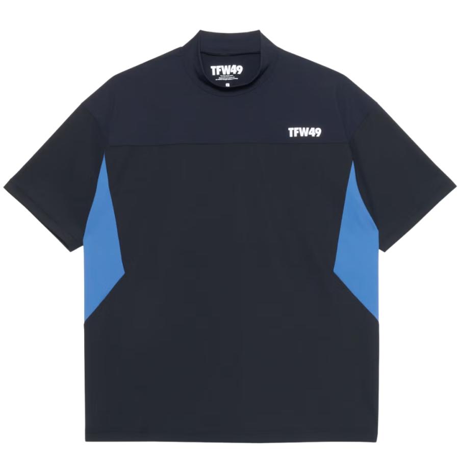 TFW49 ゴルフウェア メンズ モックネック 半袖シャツ WIDE SHORT