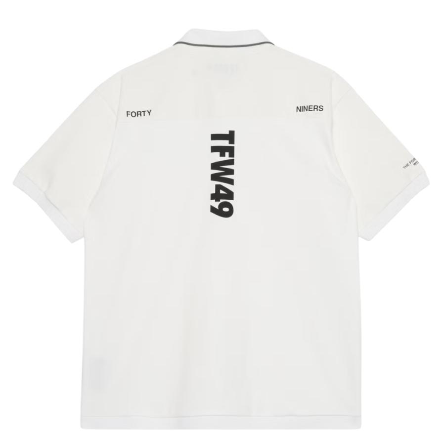 【送料無料】 TFW49 SIGNATURE SS REGULAR POLO メンズ ゴルフウェア ポロシャツ 吸水速乾 UVカット 透け防止 鹿の子 M/L T102610013の画像