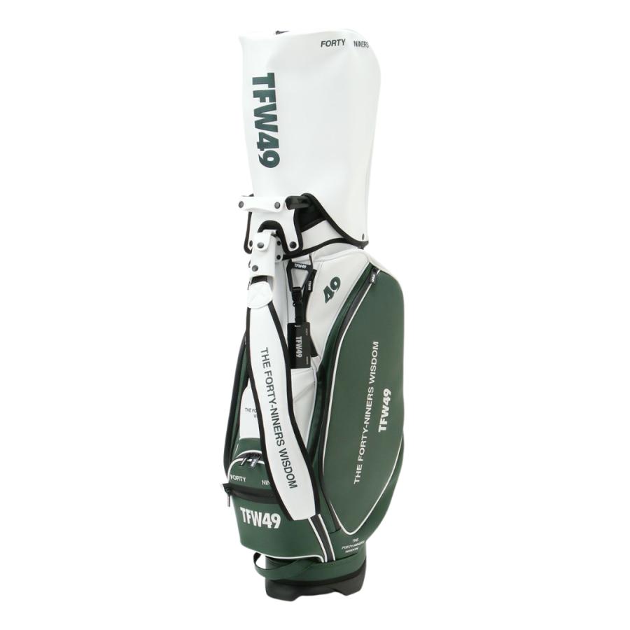 TFW49 スタンドキャディバッグ　ヘッドカバー付き TFW49 TFW49 CADDIE BAG ゴルフ スタンドキャディーバッグ T132310001