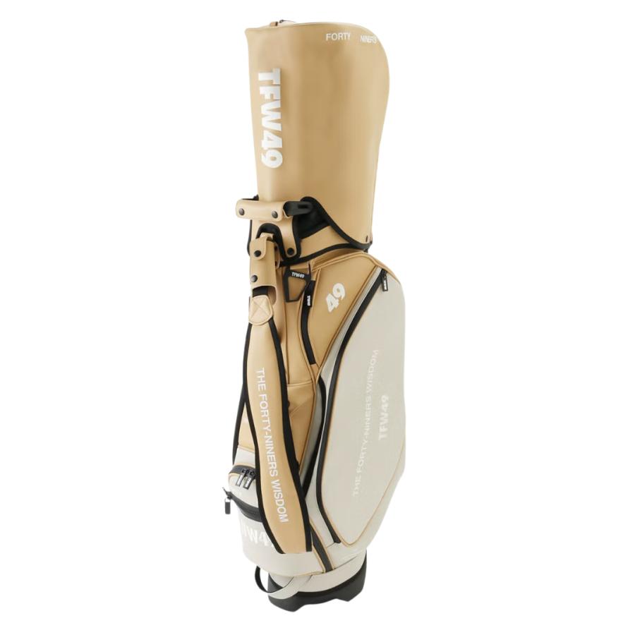 TFW49 キャディバッグ ゴルフ メンズ レディース LEATER CADDIE BAG