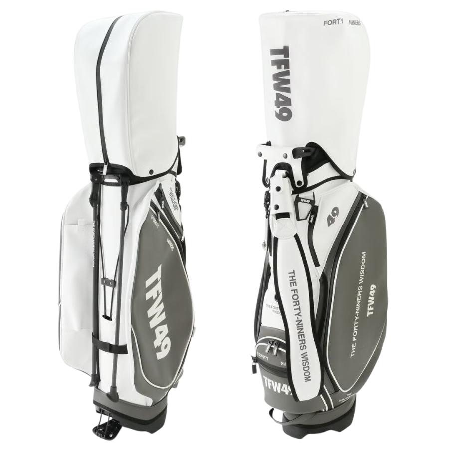 TFW49 キャディバッグ ゴルフ メンズ レディース LEATER CADDIE BAG