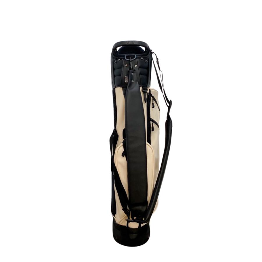 JONES Sports ジョーンズ Trouper-Cream/Black キャディバッグ