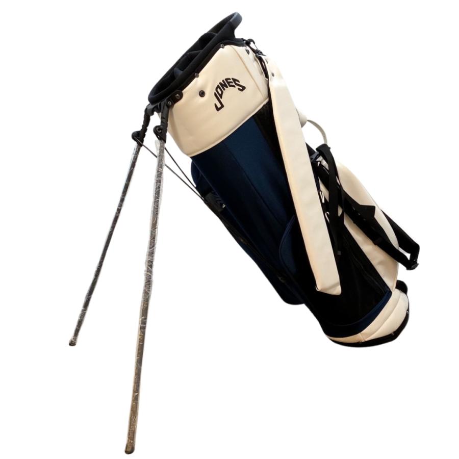 <Jones> Trouper Navy スタンドキャディーバッグ 8.5型 ジョーンズ ゴルフ 8.5型 トゥルーパー 軽量 スタンドバッグ