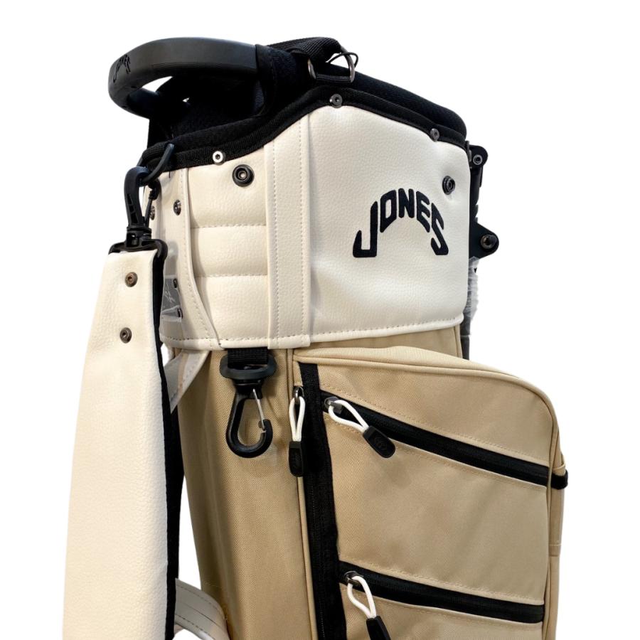 JONES Sports ジョーンズ Trouper- Sand Beige キャディバッグ JONES Sports ジョーンズ Trouper- Sand Beige キャディバッグ