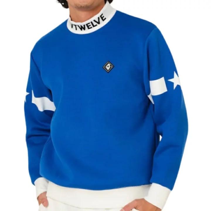 V12 ブイトゥエルブ メンズ ゴルフウェア ゴルフ モックネック