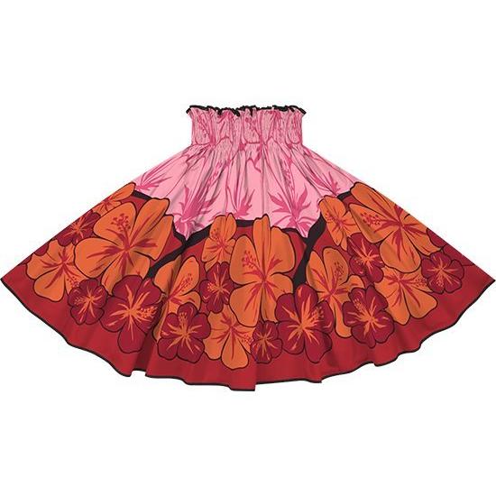 売り出し パイピングパウスカート ピンクと赤のハイビスカス柄 ブラックのパイピング Pipau 2841pird Wantannas Go Id