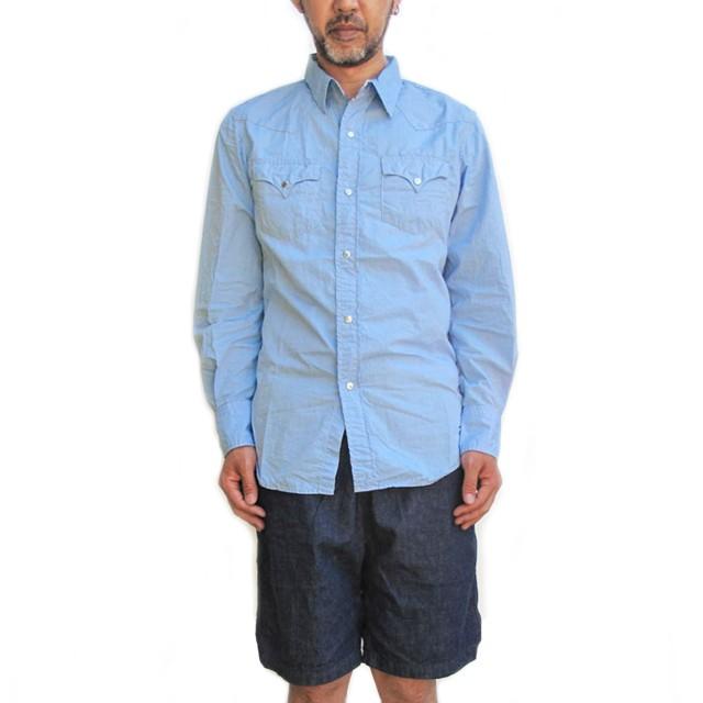 オアスロウ　orslow　デニムシャツ　ウエスタン　サイズ2 orSlow Denim Western Shirt Black ¥28600- オンラインストア