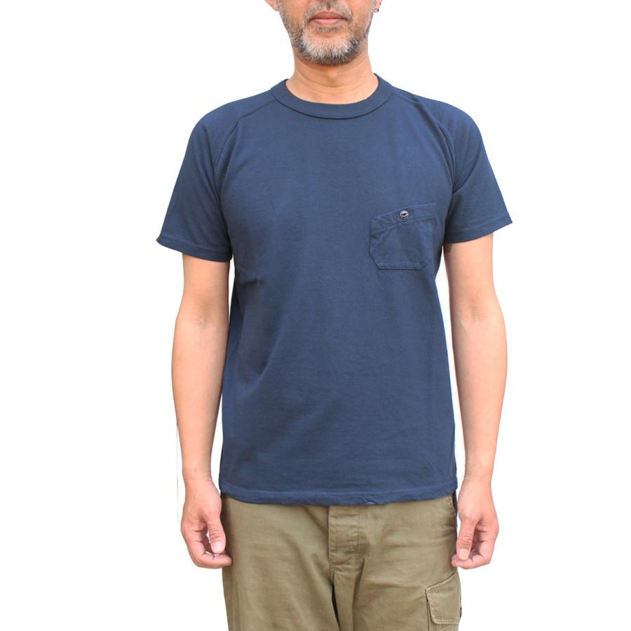 Nigel Cabourn ナイジェルケーボン New Basic T-shirt ニューベーシックTシャツ - 黒｜pavement｜04