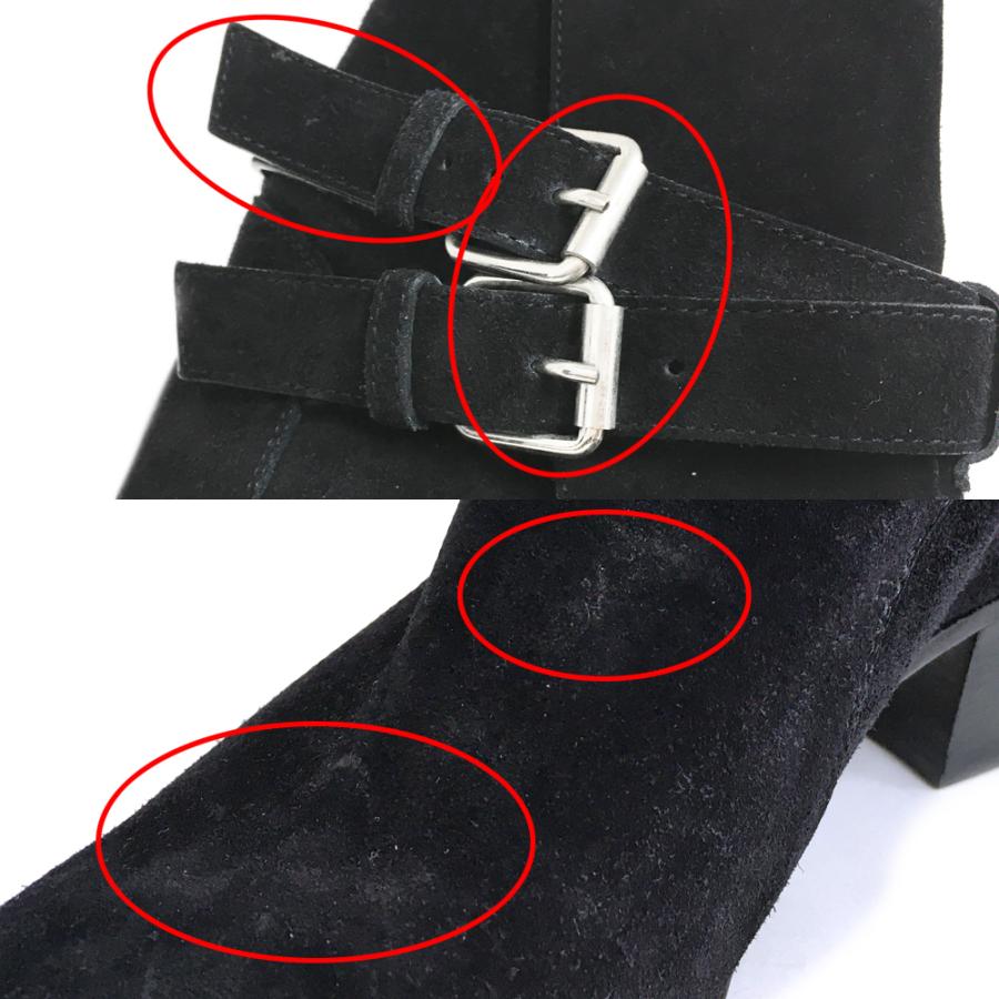 AMIRI [中古] アミリ スエード バックルブーツ #38 24cm位 WSBUC