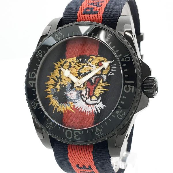 超美品 SWATCH ✨定価20万✨GUCCI✨タイガーDIVEアナログ腕時計