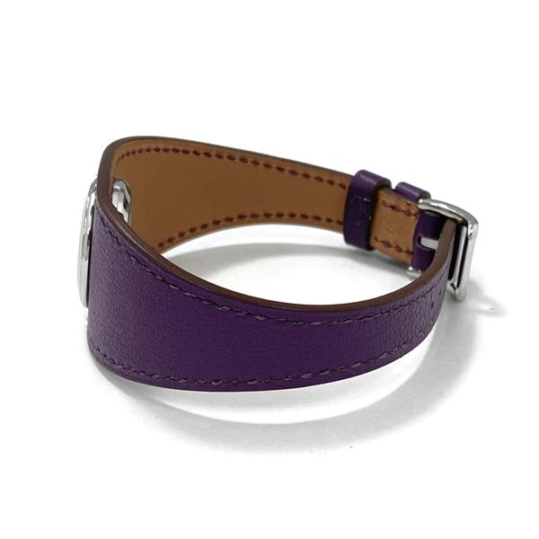 HERMES エルメス ウォッチ フォーブル マンシェット SS/革 FG2.110 腕時計
 ステンレス /レザー  エトゥープ T刻印 クオーツ ホワイト文字盤 レディース【中古】 Amazon.co.jp: (エルメス)HERMES FG2.110 フォーブル マンシェット
