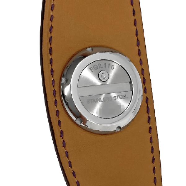HERMES エルメス ウォッチ フォーブル マンシェット SS/革 FG2.110 腕時計
 ステンレス /レザー  エトゥープ T刻印 クオーツ ホワイト文字盤 レディース【中古】 Amazon.co.jp: (エルメス)HERMES FG2.110 フォーブル マンシェット