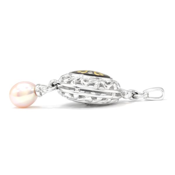 MIKIMOTO [中古] ミキモト ピクウェ ペンダントトップ K18WG ホワイト 