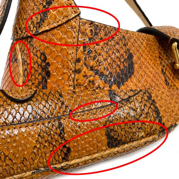 The Jackie 1961 [中古] グッチ ジャッキー パイソン スモール