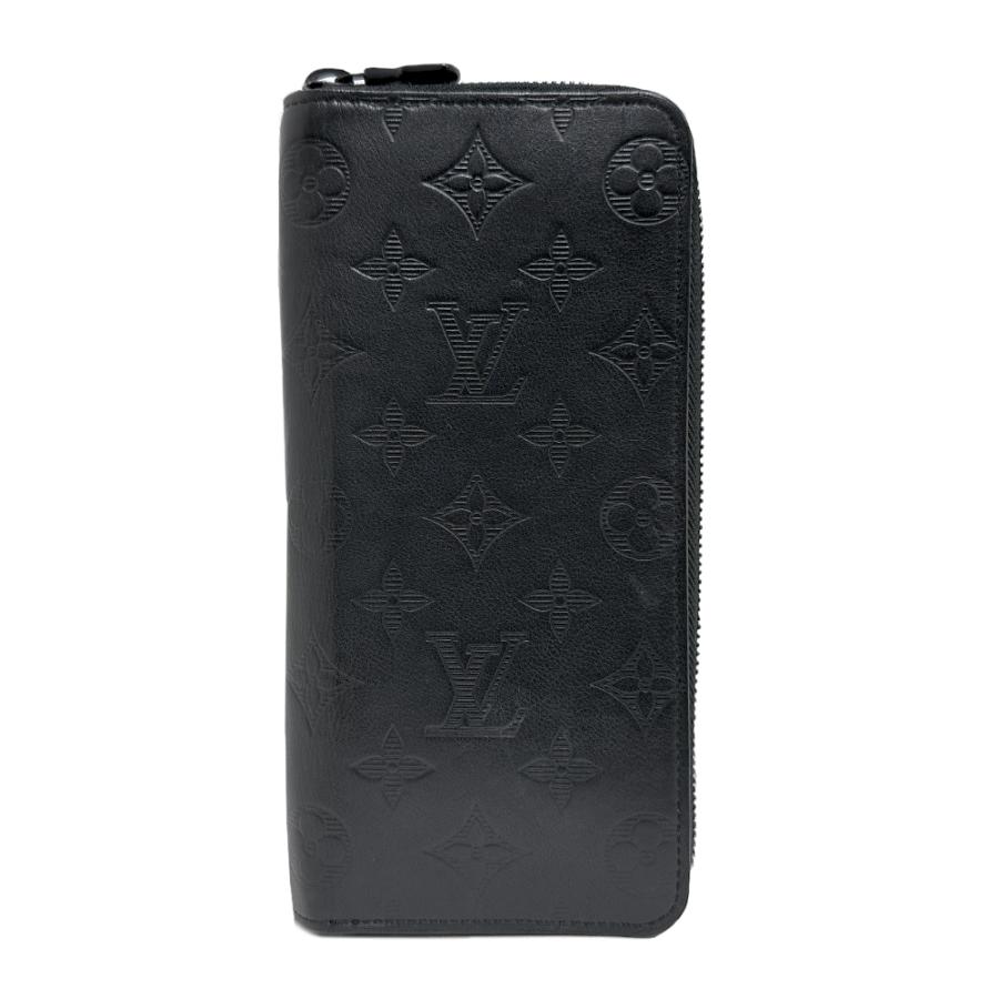 未使用品◇ルイヴィトン モノグラム シャドウ ジッピーウォレット 長財布 ジッピー・ウォレット [中古] ルイヴィトン モノグラム