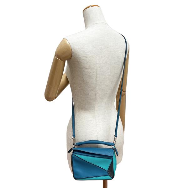中古] ロエベ パズルバッグ ミニ ハンドバッグ 2WAY ショルダーバッグ 