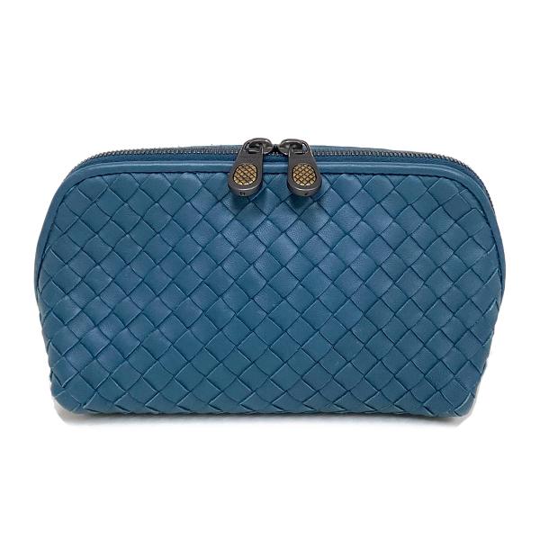 BOTTEGA VENETA [中古] ボッテガヴェネタ イントレチャート ポーチ  