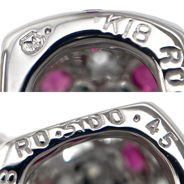 ミキモト　ダイヤモンド　ネックレス　k18wg 　40cm　美品　中古 MIKIMOTO ミキモト K18WG ホワイトゴールド パール ダイヤ