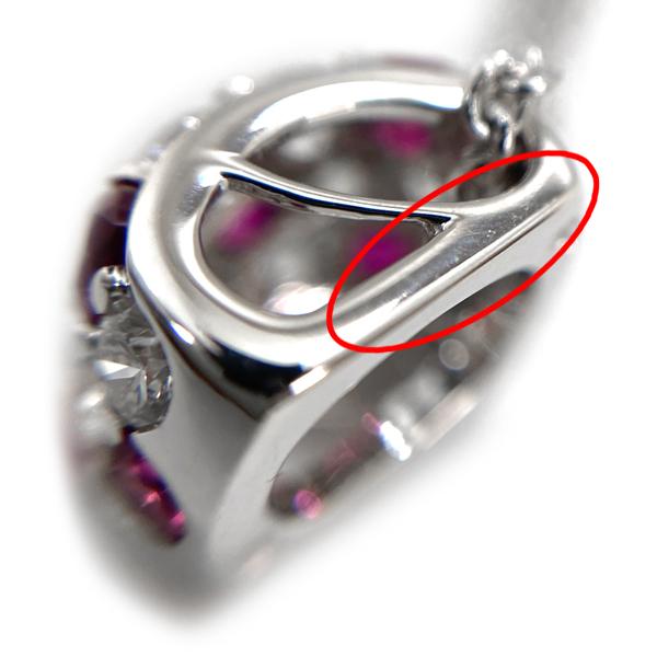 MIKIMOTO [中古] ミキモト ルビー ダイヤモンド ペンダント