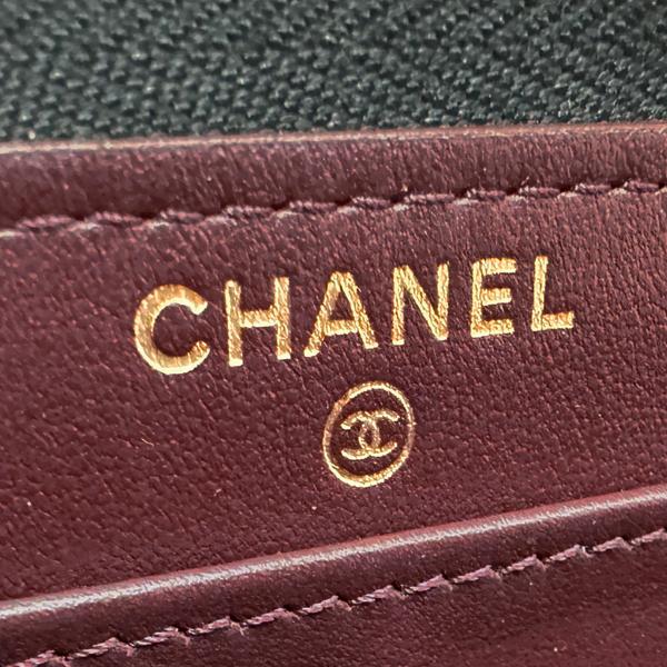 本日限定！新品未使用！CHANELキャビアスキンラウンドジップ 正規保証2042 本日限定！新品未使用！CHANELキャビアスキンラウンドジップ