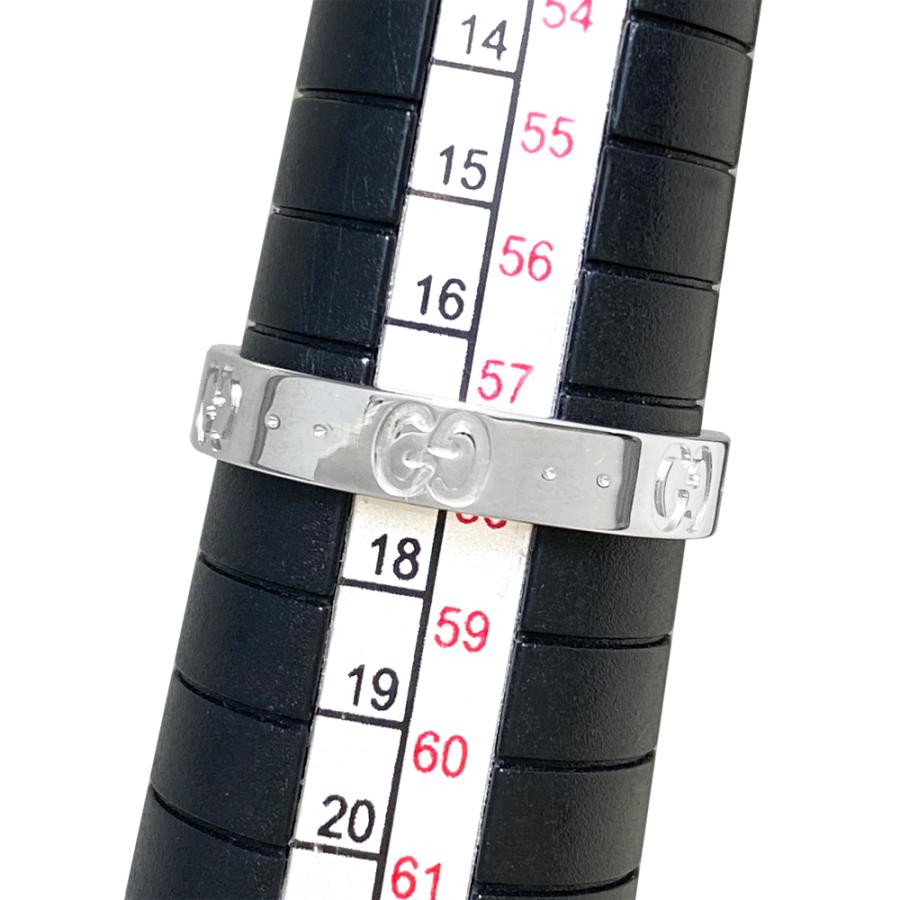 GUCCI（グッチ） [中古] アイコン スリム リング #18刻印 実寸17号位