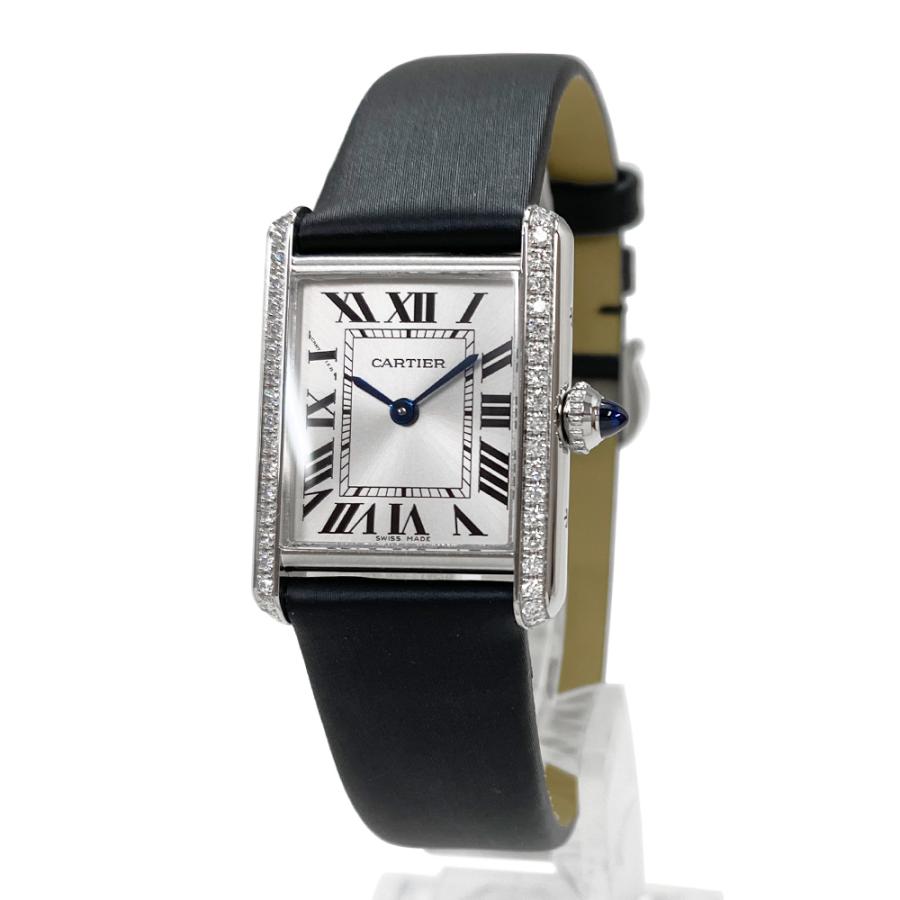 Aランク CARTIER タンクマスト SM W4TA0016 腕時計 Cartier（カルティエ） CARTIER W4TA0016 タンクマストSM ダイヤベゼル